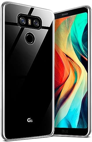 moex Aero Case für LG G6 Hülle Durchsichtig, Silikon Handyhülle Transparent, Clear Case Ultra Slim, Backcover Schutzhülle Dünn, Silikonhülle Minimalistisch, Klar