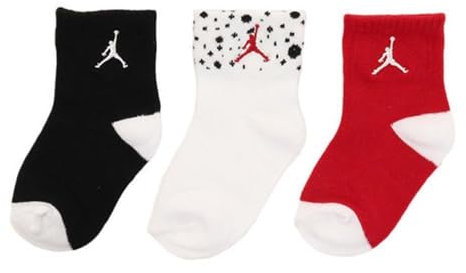 Nike Jordan Newborn Baby Socks, 3 Pairs, Size 12-24 Months
