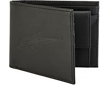 Alpinestars Erwachsene Ageless Leder Wallet Brieftasche, Schwarz, OS