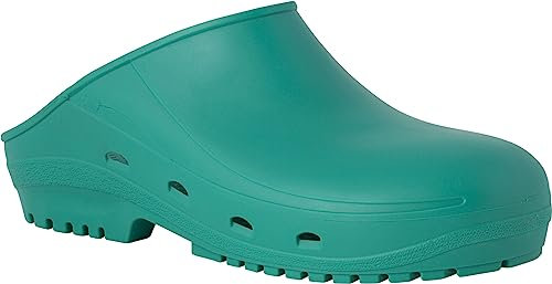 REPOSA Easy - Zoccoli Sanitari Donna e Uomo in Gomma con Suola Antiscivolo SRC, Ciabatte Sanitarie Anatomiche Senza Laccetto, Scarpe Sanitarie Infermieri Sterilizzabili, Antishock e Traspiranti