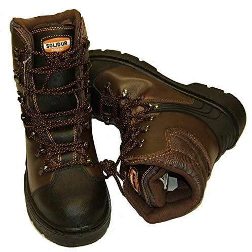 RocwooD Chainsaw Safety Boots Solidur Forestry Arborist Size 12 Euro 47 Class 1