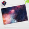 Schreibtischunterlage für Kinder - Entfernte Galaxie - in verschiedenen Größen - aus premium Vinyl - Made in Germany (60 x 40 cm)