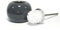 Douceur d'Intérieur, Brosse WC (Diamètre 15.8 x 37 cm) Bullea Anthracite, Céramique