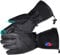 BIAL Heated Gloves for Women, Women's Leather Electric Heating Gloves with 7.4V 2400 mAh Rechargeable Battery, Power Display Thermal Gloves Touchscreen Gloves Winter Cycling Hiking - L