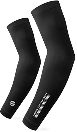 SIROKO Manguitos ciclismo Manguitos Climatik Negro M-L