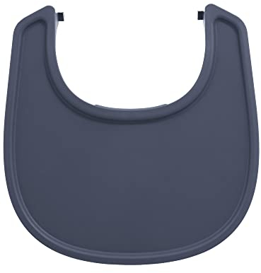 Vassoio Stokke per Nomi, Blu Navy - Vassoio facilmente agganciabile sul Baby Set Stokke Nomi - Lavabile in lavastoviglie, Plastica per uso alimentare