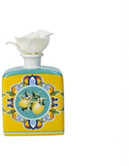 Diffusore Fragranza con Fiore 52784 Profumatore Citrus Limoni Brandani Giallo