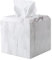 WORHE Taschentuchbox-Abdeckung, italienischer Marmor, strapazierfähig, quadratisch, Gesichts-Toilettenpapierhalter für Badezimmer, Wohnzimmer, Schlafzimmer, Kommode, Waschtisch, Küche, minimalistisch,