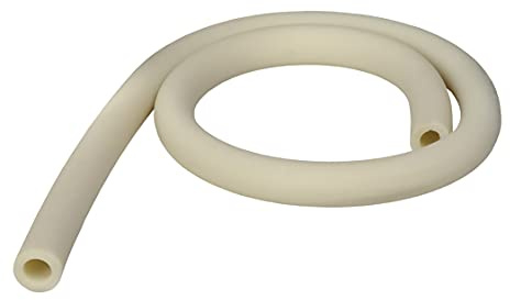 Tubo Santopreno recambio dosificador bomba peristáltica. Diámetro exterior 9,6 mm y diámetro interior 6,4 mm. Resistente a productos alcalinos, máxima durabilidad. 40 cm.