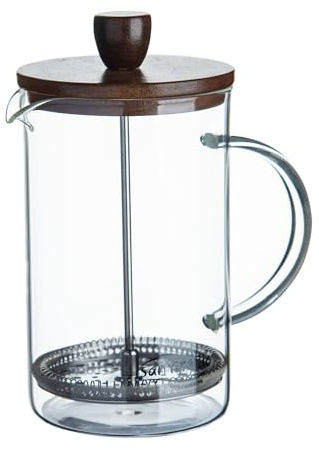 San Ignacio Cafetera de émbolo vidrio borosilicato Ø15,8x10x18,8cm