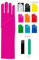 DISBACANAL Guantes poliamida colores 50cm - Fucsia
