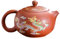 Tetera de arcilla morada hecha a mano con diseño de dragones Phoenixs, té Zisha, fácil limpieza, regalo para los amantes del té, barro rojo