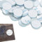 QZKJQDD 50 Stück Gummipuffer, Gummipuffer Selbstklebend, Anti Rutsch Pads, Glasplatte Rund, Gumminoppen für Glasplatten, Glasplatte, Antirutsch Pads, Für Glasplatten, Tische, Schränke