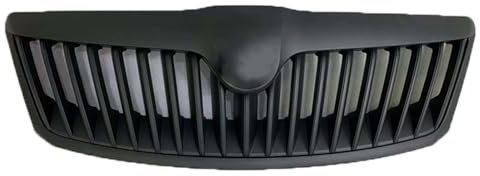 Frontstoßstange Radiator Kühlergrille für Skoda Octavia RS 2010-2014, Auto Frontstoßstangengrill Kratzfest Front Bumper Grille Grill