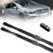 HD Leiser Auto Wischerblätter, Auto-Front scheibenwischerblätter Zubehör for Mercedes-Benz A-Klasse W176 A160 A180 A200 A45 2016 2017 2018 24“+19“