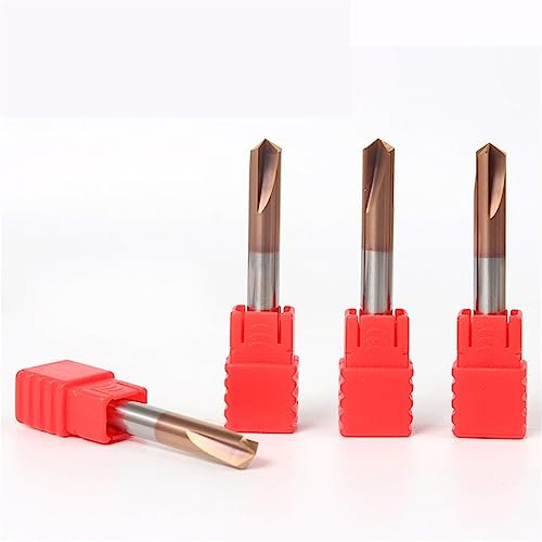 Wolfram-Vollhartmetall-Senkerbohrer HRC55 Fasenfräsen for Stahl 60 90 120 Grad Entgraten 1 Stück(16mm(90 Degree))