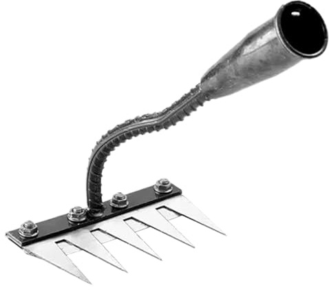 Rechen Harke Gartenwerkzeug Vertikutierer Aus Metall Entfernung Abnehmbarer Wee Claw | Gärtnerhandkultivierer, Effizientes Unkrautabzieher Werkzeug
