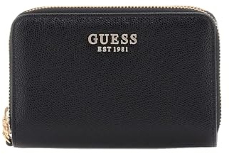 GUESS Porte-Monnaie Amorette SLG Double Zip Wallet Black Noir