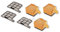 Igiene Della Micro Filtro HEPA + FILTRO DI PROTEZIONE DEL MOTORE/FILTRO A CARBONE/Filtro di protezione motore Set di carbone adatto per Vorwerk Folletto VK 135/136