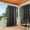 Exclusive Home Vorhänge, Polyester, 1 Paar, Polyester, anthrazit, 54x84