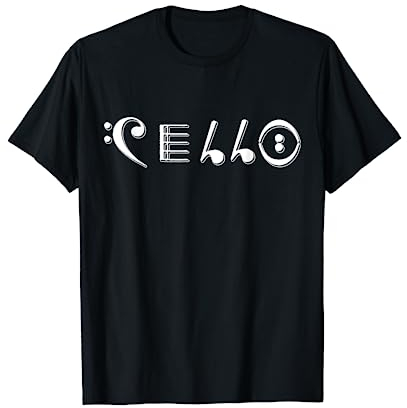 Violoncello Spieler Lehrer T-Shirt I Geschenk Cello Cellist T-Shirt
