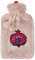 Biggdesign Collection 41 Wärmflasche mit waschbarem und weichem Plüschbezug, Bettflasche für Kinder und Erwachsene, 2L Wärmflasche Gestrickter für Rücken- und Bauchschmerzen, Hot Water Bottle, Ecru