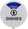 SOLUSTRE Dishwasher Magnet Clean Dirty Sign Indicator with Running, Dirty, Empty and Clean Options, Works on All Dishwashers, Non- Scratch Strong Magnetic Backing