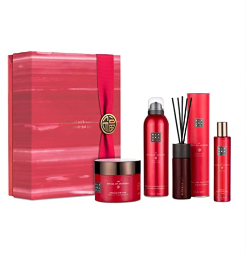 RITUALS Geschenkset für Frauen von The Ritual of Ayurveda, Größe L – Mit Indischer Rose und Süßmandelöl – Beruhigt und Nährt