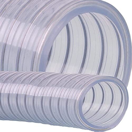 Saugschlauch Spiralschlauch Stahlspirale Abwasser verschiedene Durchmesser - Meterware (ID 16 mm - 5/8)