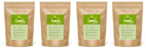 OPC Traubenkernextrakt 95% (70% nach HPLC), Pulver, 4x 250g Beutel