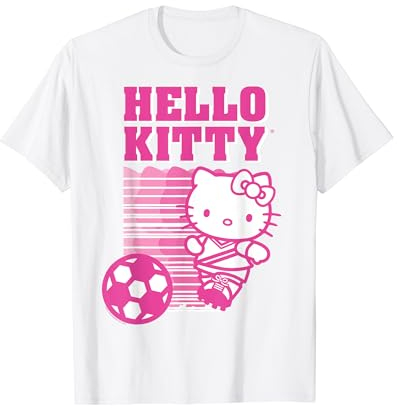 T-Shirt Hello Kitty Rose Football T-Shirt