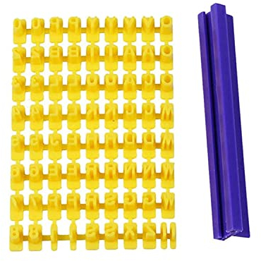 Keksstempel,72 Stück Keksstempel Buchstaben Alphabet Zahlen Prägung Keks-Stempel Fondant DIY Tool Stempel Buchstaben Fondant Ausstechformen Buchstaben für Kuchen Keks Marzipan Deko Prägung