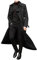 KINKOCCL Men's Formal Trench Coat Warm Duffle Collar Windbreaker Double Breasted Long Jackets Coat Windbreaker Outwear Mid Length Thick Wool Trench Coats