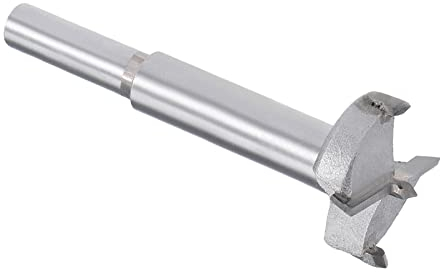 Kozelo Forstner Bohrer - [28mm] Wolfram Karbid Bohreröffner für Holz Möbel Scharnier Holzbearbeitung Benutzen Rund Schaft Grau