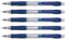 PILOT Lot de 5 Porte-mines SUPERGRIP H187 0,7 mm rechargeable bleu