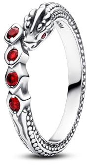 PANDORA Ring 192968C01-60 Funkelnder Drache