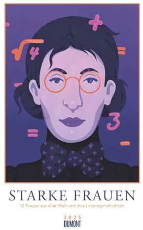 DUMONT - Starke Frauen 2025 Wandkalender, 29,7x42cm, Kalender mit zwölf Porträts und Biografien aus aller Welt und ihre Lebensgeschichten