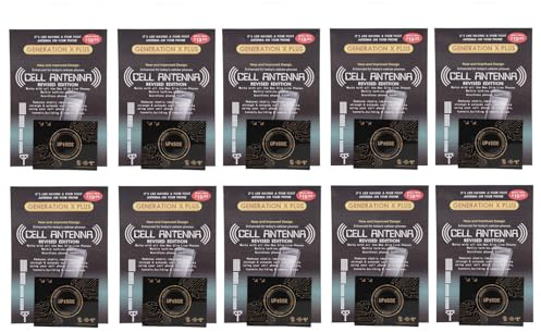 Handy Signalverstärkungsaufkleber, Handy Smartphone Signalantennen Booster, Signalverstärker Aufkleber für Funkgeräte, Walkie Talkies, Summer, Selbstklebend, 10 Stück