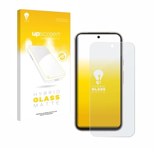 upscreen Schutzglas für Google Pixel 8a | Entspiegelnder Displayschutz Made in Germany Matte 9H Schutzfolie Panzer Folie Glas Anti-Reflex Montage-Set Anti-Fingerprint