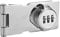 COZHYESS 4.5 Inch Cabinet Door Password Lock, Cabinet Password Hasp Locks, Cabinet Door Combination Lock, 3 Digit Sliding Lockable, for Small Doors Cabinets Barn Door Bathroom Outdoor Garden