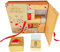?Adventskalender Kit?Schöne Basteladventskalender Bunte Boxen zum Aufstellen und Befüllen, Wiederverwendbar, Kinder & Erwachsene, Weihnachtskalender Weihnachten Urlaub Leere Candy Box Gi-ft Box