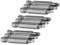 50mm Square Head Screwdriver Bit Set with 1/4 Inch Hex Shank, S2 Steel SQ1 SQ2 SQ3 Magnetic Square Screw Driver Bits Accessory Tool Kit for Electric Hand Screwdrivers, 3 Sets/Total 9Pcs.