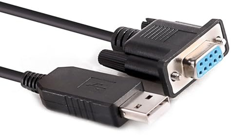 Suamdoen USB CAT Programmierkabel FT231XS Chip USB DB9 Buchse Seriell RS232 Kommunikation Adapterkabel für Yaesu FT-450 FT-950 FT-1000MP FT-2000 FT-9000 ST-9F