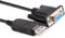 Suamdoen USB CAT Programmierkabel FT231XS Chip USB DB9 Buchse Seriell RS232 Kommunikation Adapterkabel für Yaesu FT-450 FT-950 FT-1000MP FT-2000 FT-9000 ST-9F