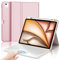 FOGARI Teclado para iPad Air 13 M2/M3 con Touchpad, Funda con Español Ñ Teclado para iPad Air 13 Pulgadas M2/M3 2024/2025 Bluetooth con Trackpad, Rosa