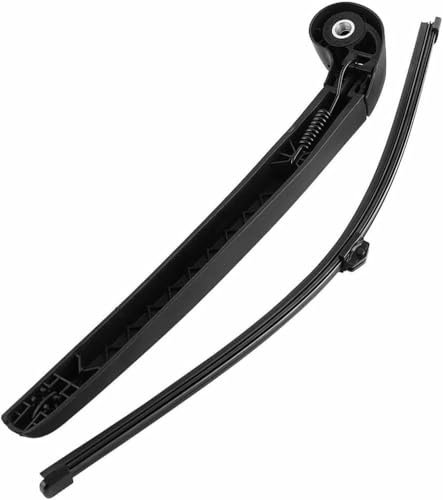 PCZWAS Hinterer Scheibenwischerarm Und Blatt Set für Audi für A4 B8 2008-2013 Scheibenwischer Hinten Ersatz Schwarzer