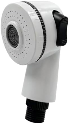 Wswqop Soffione Doccia Potente, Leggero, Multifunzione, a Risparmio Idrico, per Salone, Spa, Bagno, Doccia, Casa, Bianco