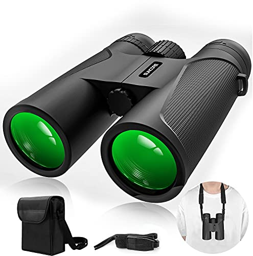 Yongheng 12x42 HD Binoculars Professional,fernglas Erwachsene wasserdicht,für Vogelbeobachtung, für Wildtiere Vogelbeobachtung Wandern Jagd Camping,Ideal für Naturbeobachter