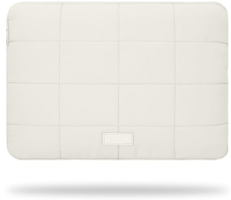 Linpr Laptop Protective Case, Inner Sleeve for 14-inch Laptops, White | Carrying Case Compatible with MacBook Neo/Pro 13-14-inch, MacBook Air M2 M1, Chromebook/HP/ASUS/Dell XPS/Lenovo for Men Women