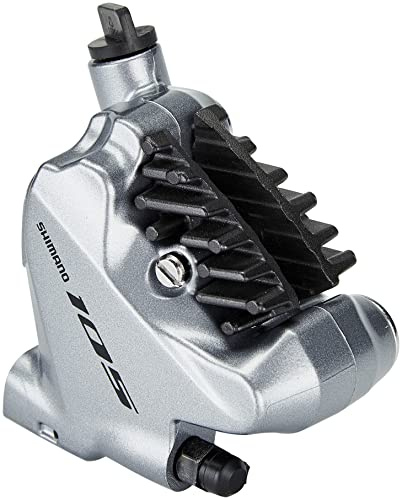 Shimano 105 BR-R7070 105 pinza a montaggio piatto, senza rotore o adattatori, posteriore, argento
